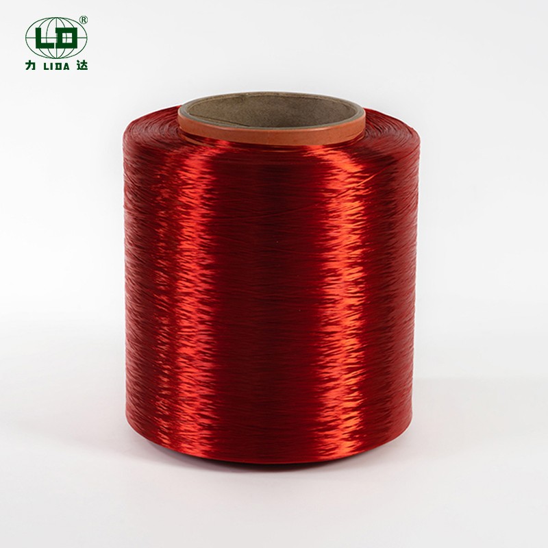 Yhteensä Brgiht Polyester Dope Dyed Filament Lanka